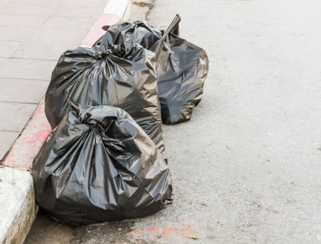 Professionals conducting house clearance in a Paddington property