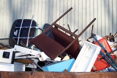 Waste clearance services in action