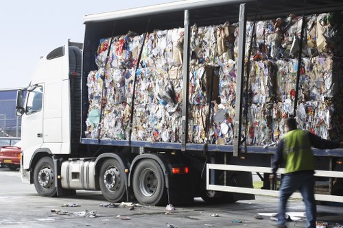 Community members participating in recycling activities in Paddington