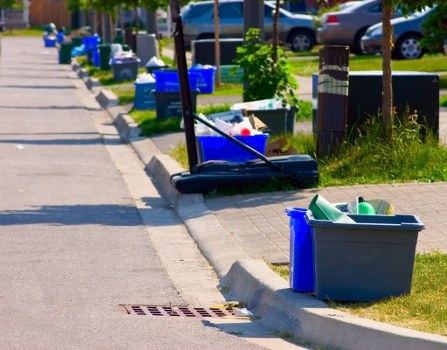 Steps involved in garden waste removal process