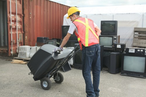 Safe demolition waste disposal process